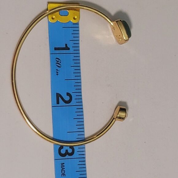 Lia Sophia 3 Piece Gold Cuff Bamgle Bracelets - Picture 2 of 8